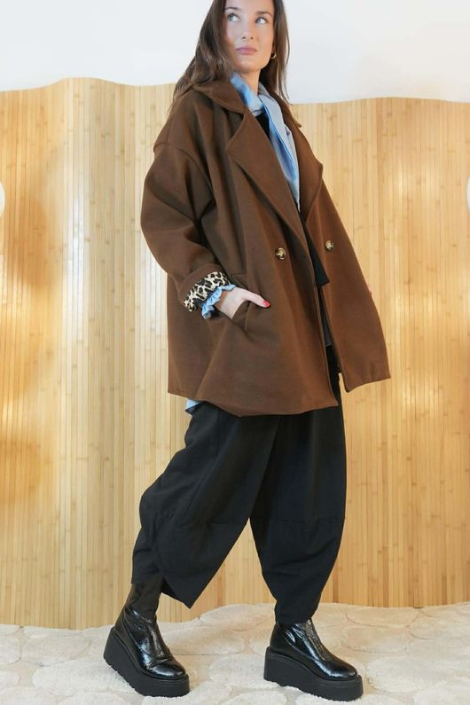 Vivienne Coat Chocolate